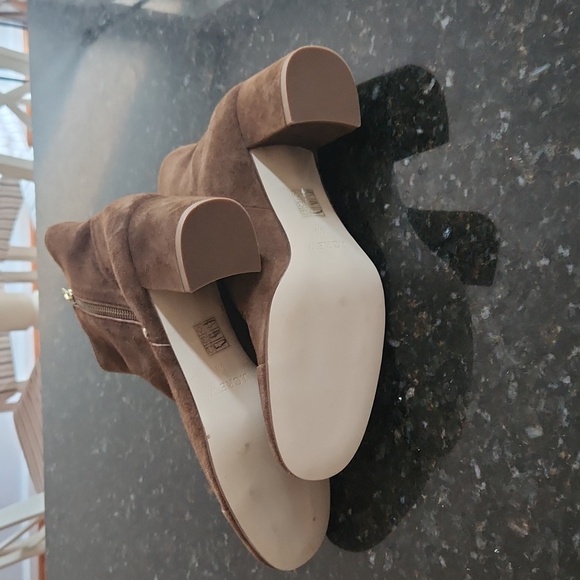 Women's J. Crew Brown Suede Boots Size 9.5 - Picture 6 of 11